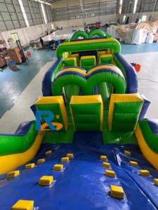 Parcours d'obstacles gonflable personnalisé, course <span class=keywords><strong>de</strong></span> terrain <span class=keywords><strong>de</strong></span> jeu, jeu <span class=keywords><strong>de</strong></span> parcours d'obstacles gonflable excitant pour enfants - Product Image 4