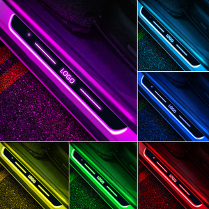 Feux de Courtoisie de Portière de Voiture Étanche avec Logo Personnalisé, Éclairage LED de Seuil de Portière, Lumière de Pédale de Portière de Voiture - Product Image 3