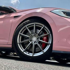 Cerchi in Lega Leggera Flow-Formed da 15, <span class=keywords><strong>16</strong></span>, 17, 18 Pollici per Auto da Corsa 4x100 5x112 5x120 5x108 5x105 per Audi BMW Tesla - Product Image 5