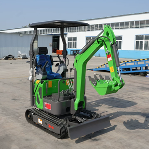 Hiệu Suất Cao 1.2 Tấn Micro Digger Xây Dựng Crawler Diesel <span class=keywords><strong>Mini</strong></span> Máy Xúc Mạnh Mẽ Điện Cho Không Gian Chặt Chẽ Nhỏ Bagger - Product Image 2