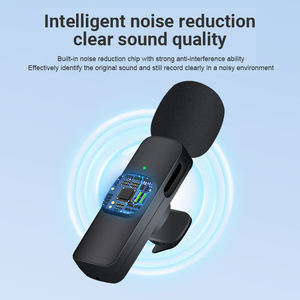 K9 không dây <span class=keywords><strong>Lavalier</strong></span> <span class=keywords><strong>Microphone</strong></span> cho iPhone <span class=keywords><strong>iPad</strong></span> Pro streaming Youtube tiktok - Product Image 2