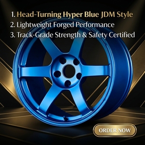 ล้อปลอมแปลงขนาด5X112 5X114.3 <span class=keywords><strong>TE37</strong></span>สีน้ำเงิน<span class=keywords><strong>18</strong></span> 19 20นิ้ว<span class=keywords><strong>ขอบ</strong></span>ล้ออลูมิเนียม6061-T6สำหรับ BMW M2 M3 M4 1 2 3 4 5 6ซีรีส์ X3 X4 X5 - Product Image 4