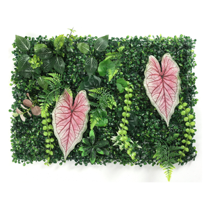 Paneles <span class=keywords><strong>de</strong></span> Hojas <span class=keywords><strong>de</strong></span> hierba Planta artificial Paneles <span class=keywords><strong>de</strong></span> pared <span class=keywords><strong>de</strong></span> hierba Fondo <span class=keywords><strong>de</strong></span> vegetación Plantas artificiales Jardín vertical Colgante verde - Product Image 1