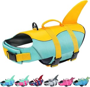 Summer Animal Shape Small Bee Dog Life Jacket Medium Small Dog Swimwear <b>Pet</b> Buoyancy Jacket <b>Clothing</b> Ripstop - Product Image 3