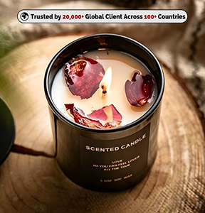 New Customized Luxury Scented <b>Candles</b> Gift <b>Set</b> Christmas Scented <b>Candles</b> Wholesale Soy Wax Scented <b>Candles</b> Jars - Product Image 4
