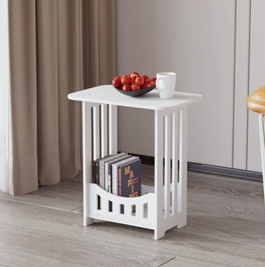 <span class=keywords><strong>Table</strong></span> basse <span class=keywords><strong>carrée</strong></span> en plastique pour salon, <span class=keywords><strong>table</strong></span> à thé, étagère de rangement moderne pour chambre à coucher, <span class=keywords><strong>table</strong></span> de chevet blanche, mini <span class=keywords><strong>table</strong></span> en mousse PVC - Product Image 4