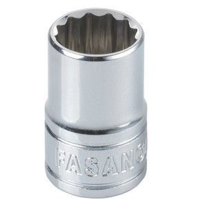 ประแจกระบอก FASANO 18 มม. 6 จุด โครเมี่ยมวานาเดียมสตีล เครื่องมือซ่อมรถยนต์ - Product Image 1