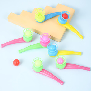 Juguete de bola de levitación de plástico para niños de 2 a 6 años, pelota saltarina colorida con mecanismo de soplado, juguete divertido y educativo - Product Image 4