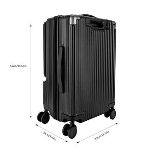 Elégant Private Label-Bagage Anti-Vol Tsa Avec Charge Second Handed Suit Cases Laptop <span class=keywords><strong>Valise</strong></span> À Transporter - Product Image 6