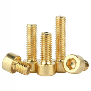 DIN 912 M3 M4 M5 M6 M8 <span class=keywords><strong>M10</strong></span> M12 Brass Allen <span class=keywords><strong>cap</strong></span> đầu hình lục giác ổ cắm máy vít - Product Image 6