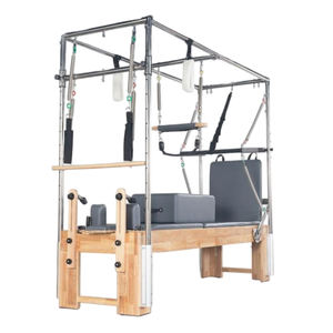 인기 상품 상업용 오크 우드 요가 스튜디오 트레이닝 머신 필라테스 나무 캐딜락 3 in 1 필라테스 리포머 장비 - Product Image 2