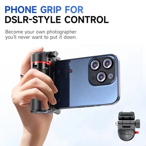 In Stock Portable Grip Mobile Cell Phone Stand <b>Holder</b> with Zoom Wireless <b>Remote</b> <b>Control</b> for Travel Outdoor Selfie - Product Image 2