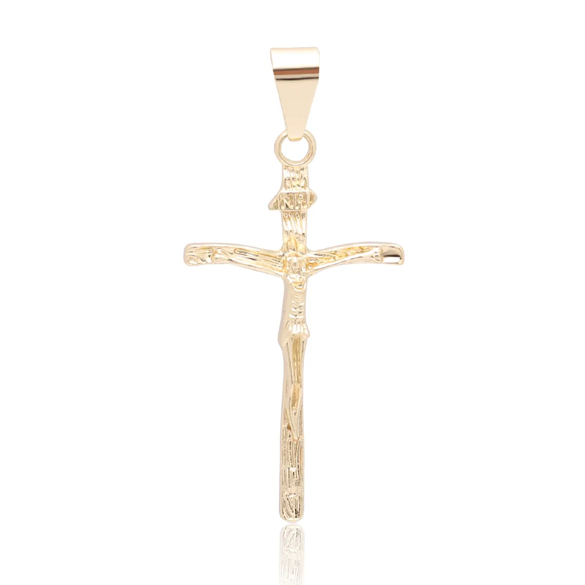 Подвеска с крестом Иисуса, Виктория, ожерелье с распятием, религиозные украшения, кулон с крестом Иисуса