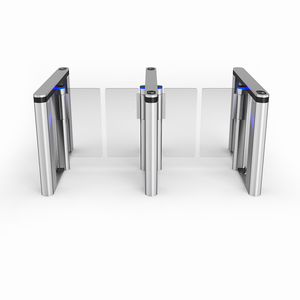 Porte à grande vitesse automatique de sécurité piétonnière d'entrée avec le tourniquet de contrôle d'accès de reconnaissance des visages - Product Image 2
