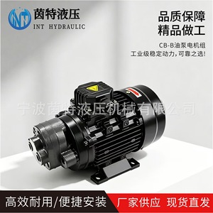 Pompe à engrenages hydraulique Int Hydraulic Cb-B 370W 220V 380V à entraînement direct pour système hydraulique - Product Image 3