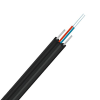 Kabel Serat Optik Grosir Indoor Aerial G657a1 Gjyxfch 1 Core Ftth Drop Cable 1km Kabel Drop Serat Optik 1 Core