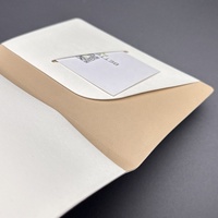 Porte-passeport en cuir PU blanc Nom Carte de crédit Logo personnalisé Pochette pour billet d'avion Sac à manches minces de haute qualité
