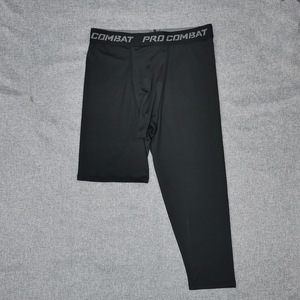Collant de Compression <span class=keywords><strong>Homme</strong></span> à une Jambe, <span class=keywords><strong>Pantalon</strong></span> Court, Legging, Idéal Basket-ball, Football, Yoga et Fitness - Product Image 4