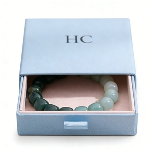 Branded Bracelet Box Custom High End Jewelry Gift Box Rigid <b>Drawer</b> Box Suede <b>Insert</b> Spot UV Custom Logo OEM ODM Manufacturer - Product Image 4