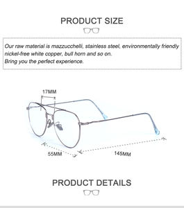 משקפיים אופטיים אופנה חדשים עם דגם סגלגל של יהלום פרצוף בצורת יהלום - Product Image 5