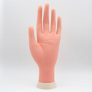 Venta al por mayor de <span class=keywords><strong>uñas</strong></span> 03 silicona mano izquierda se puede doblar <span class=keywords><strong>para</strong></span> practicar la mano artificial principiante práctica simulación mano puede <span class=keywords><strong>pegar</strong></span> las <span class=keywords><strong>uñas</strong></span>. - Product Image 4