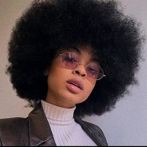 Perruques synthétiques tendance, 19 couleurs, style rock punk des années 70, <span class=keywords><strong>afro</strong></span>, cheveux bouclés synthétiques, design élégant, parfaites pour les hommes et les femmes, Halloween, cosplay - Product Image 6