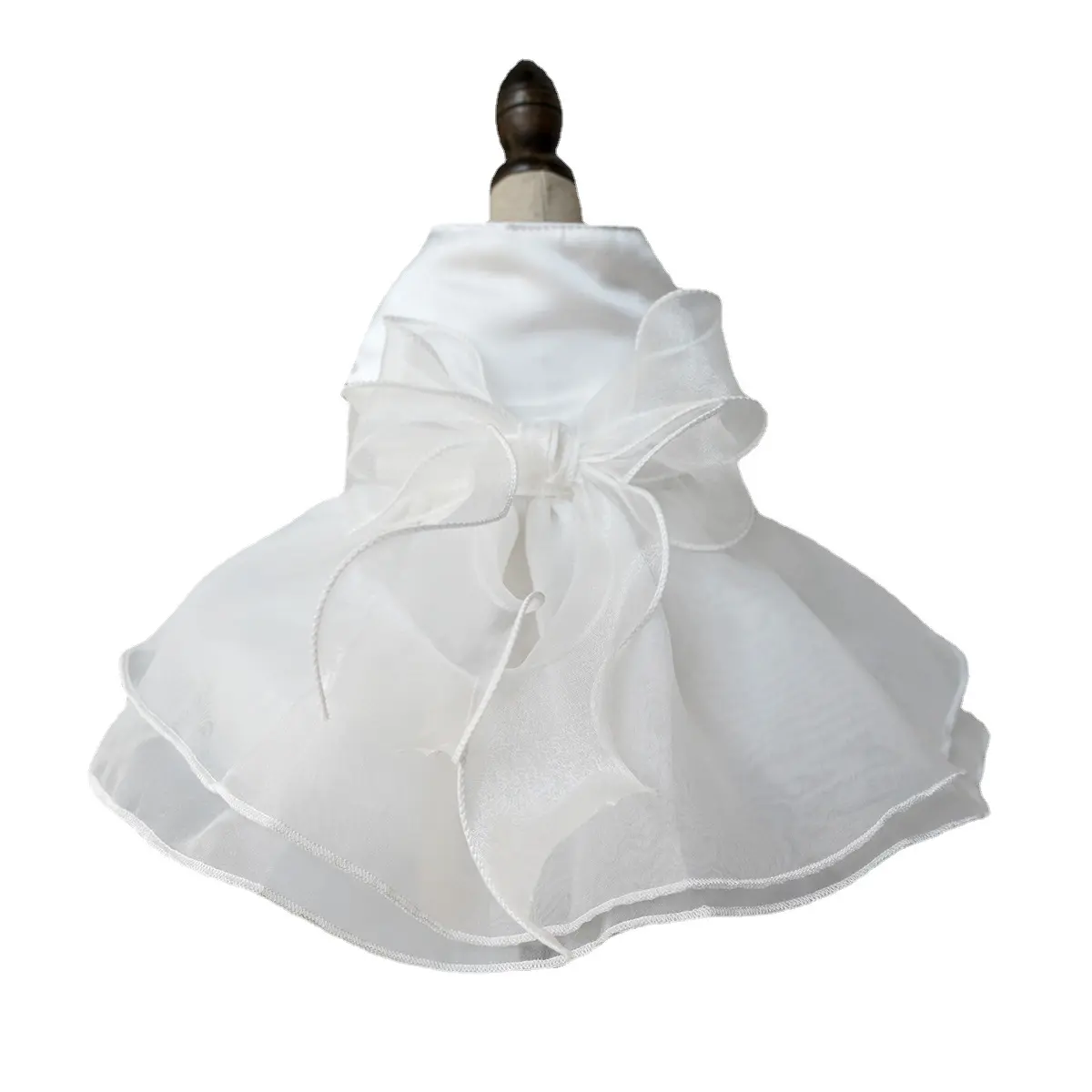 Ins New Style Sexy dog Wedding Dress Pet Skirt Cats Dress Clothes Pet Supplies Pet Apparel Wedding Veil Dress