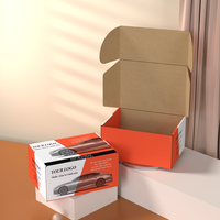 Boîtes de papier d'emballage de produit faites sur commande pleine impression Boîtes d'emballage électriques et électroniques PBAT Boîtes ondulées