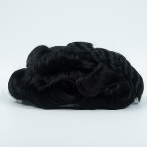 2026 YuanZhen Wholesale Swiss Lace Hair System PU Sides and Back Breathable Lightweight <b>Toupee</b> - Product Image 6