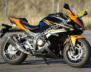ชุดแฟริ่งสีเหลืองดำ สำหรับรถมอเตอร์ไซค์ฮอนด้า <span class=keywords><strong>CBR500R</strong></span> ปี 2016 <span class=keywords><strong>2017</strong></span> 2018 CBR500 R CBR 500R 16 17 18 - Product Image 1