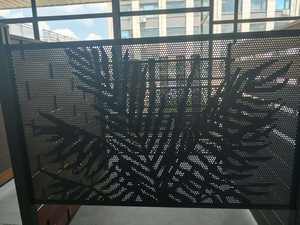 Panneaux de garde-corps en <span class=keywords><strong>aluminium</strong></span> découpés au laser pour terrasses extérieures, escaliers, balcons et clôtures de rampes. - Product Image 5