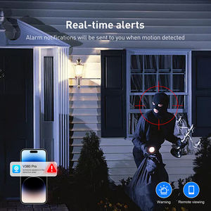 V380 RV17-4G уличная Wi-Fi камера видеонаблюдения 3MP + 3MP с двойным объективом ночного видения TF-карта облачные данные обнаружения движения PTZ HD CMOS - Product Image 6