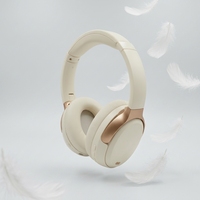 Casque audio hybride à réduction de bruit ANC avec logo personnalisé, sans fil et filaire, double mode, son parfait pour le sport et l'utilisation avec un téléphone portable
