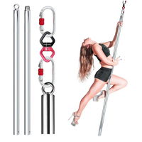OEM 3 mètres Aerial Dancing Flying Pole Dance