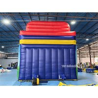 Structure gonflable commerciale Lucky Dog Paw Patrol, combo château gonflable et aire de jeux, pour location événementielle et fêtes