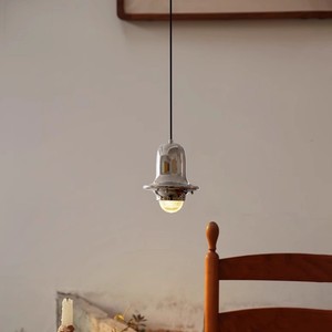 French Vintage Style Pendant <b>Light</b> Chrome Round Led Single Head Home Lighting For Bedroom Entryway Hallway - Product Image 3