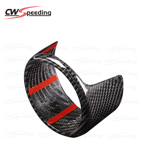 Cubierta de Emblema Delantero de Fibra de Carbono REAL 3K para ALFA ROMEO <span class=keywords><strong>STELVIO</strong></span> 2017-2019 - Product Image 3