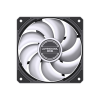 Lovingcool Super silencieux OEM personnalisé 6pin RGB ventilateur de refroidissement 120mm ventilateurs de boîtier PC ARGB silencieux ordinateur de jeu refroidisseurs d'air ventilateur refroidisseur