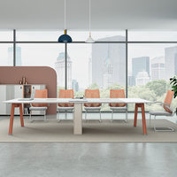 Table de conférence série Yuyue 2m YY-21, mobilier de bureau moderne, OEM/ODM, taille, couleur et logo personnalisables