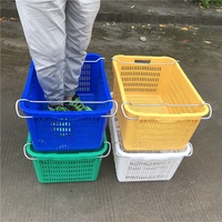 Caisses se pliantes en plastique de tomate de légume fruit de catégorie comestible pour des fruits et légumes