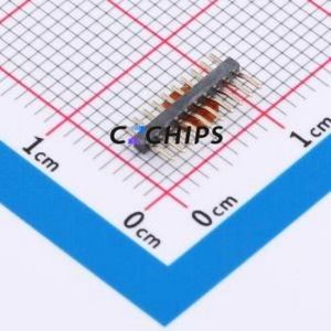 GPCD101-1002A003C1AH Pin Header SMD,P=1mm,Horizontal Mount Connector ( Pin Structure: 1x10P )( Pitch: 1mm )( Row Spacing: 1mm ) - Product Image 2