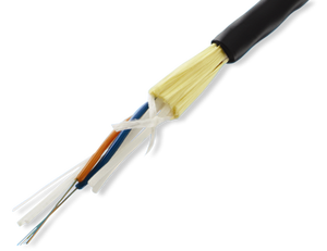 Câble à fibre optique monomode 1-12 conducteurs câble à fibre optique en fil d'aramide GYFXTY pour réseau blindé extérieur - Product Image 2