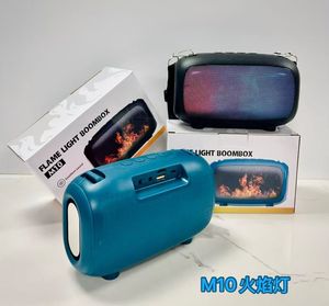 NEW M10 Flame Lamps at Low Prices Wireless Outdoor Audio Portable Mini Subwoofer Promotion Gift Bt Portable Outdoor <b>Speaker</b> - Product Image 5