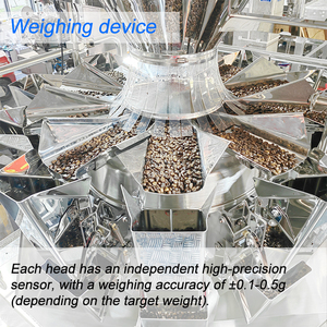 Machine d'emballage automatique multifonctionnelle pour la pesée et l'emballage des raisins secs, des myrtilles séchées et des chips <span class=keywords><strong>de</strong></span> banane - Product Image 4