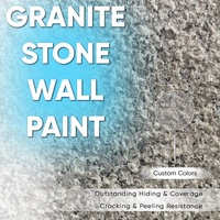 Revêtement mural extérieur imitation pierre texturée granit, peinture en spray effet marbre pour l'extérieur – Nos produits sont des best-sellers