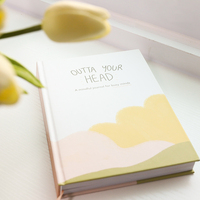 Taille personnalisée Design Pleine conscience Ensemble bien-être Positivité Soins de soi Affirmation Journal Journal avec esprit Jeu de cartes