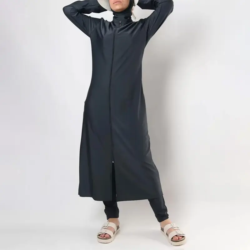 Aschulman Custom Zomer Burkini Moslim Badmode Vrouwen Burkini Moslim Vrouw Groothandel Boerkini