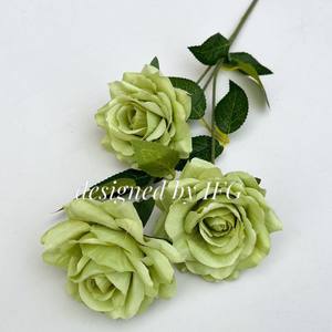 IFG Offre Spéciale Artificielle <span class=keywords><strong>Feuille</strong></span> Verte Plantes Artificielle Guirlande De Fleurs Feuillage Décoratif pour La Maison Jardin Décoration De Fête De Mariage - Product Image 3