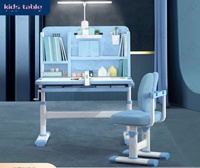2024 nouveau Design ergonomique enfants bureau réglable enfants étude table chaise ensembles maison école meubles