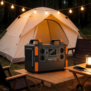 <b>Solar</b> <b>Generator</b> 200W-2500W Pure Sine Wave Portable Power Station With and Flashlight for Outdoor Use T11 Long-Life Battery 1008W - Product Image 3